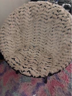 Fuzzy chair