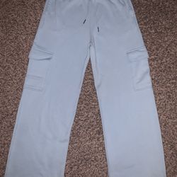 Gilly Hicks By Hollister Cargo Fleece Pants Size Small 