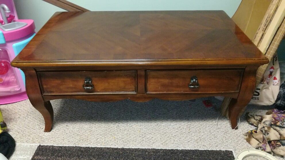 Solid Cherry Coffee Table