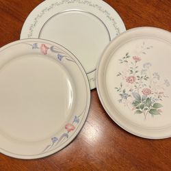 Three Dinner Plates