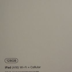 IPAD YELLOW 128g 
