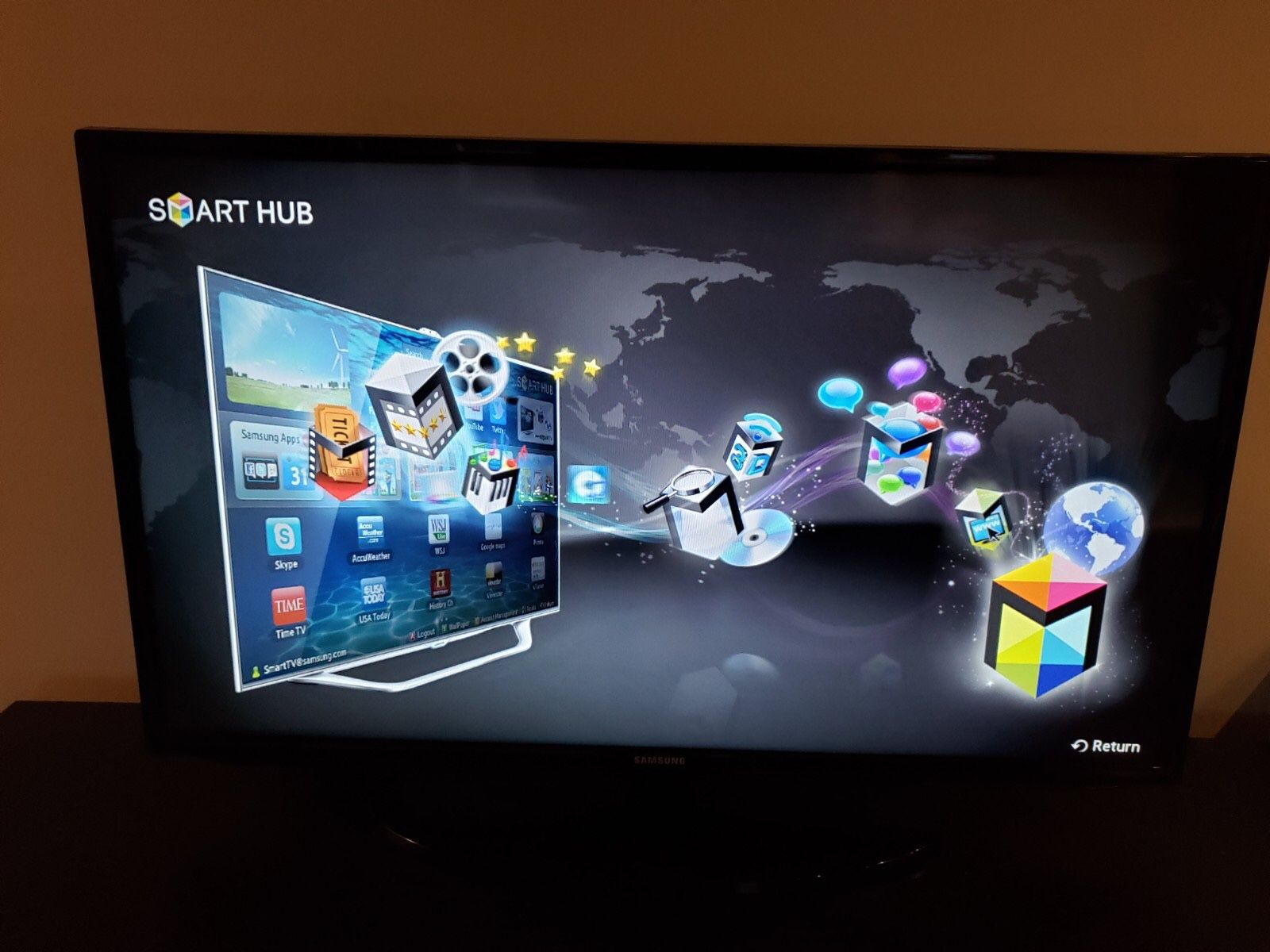 Samsung 40’ smart tv