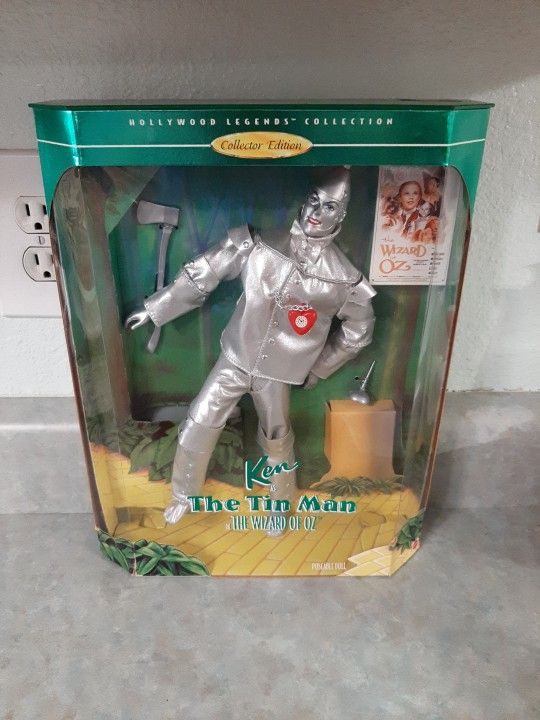 1995 Barbie Collectible Wizard Of Oz Tin Man