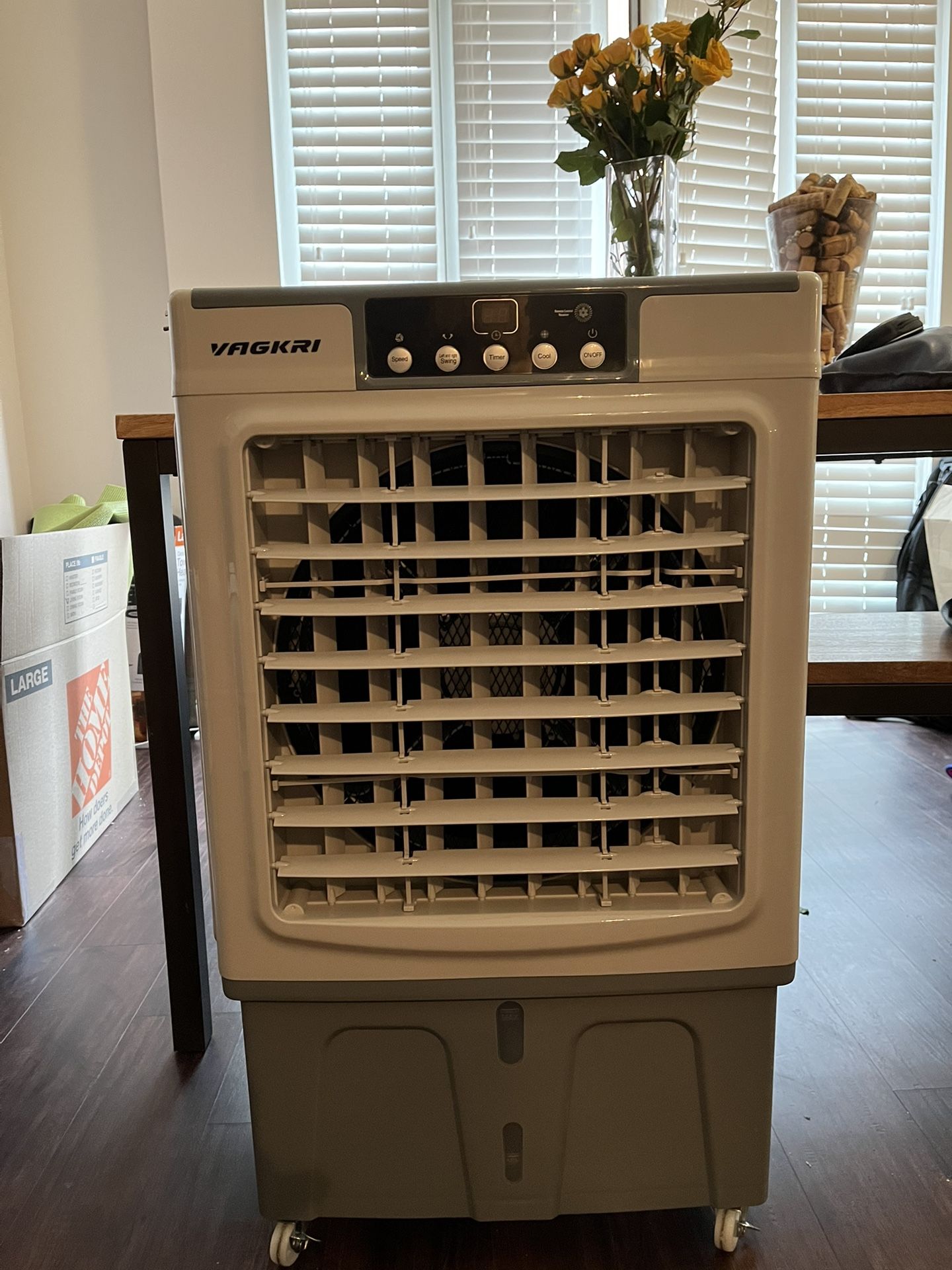 Portable Standalone AC With Wheels And Remote Control 