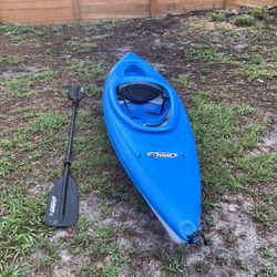 Pelican Pursuit Recreational Kayak With Paddle