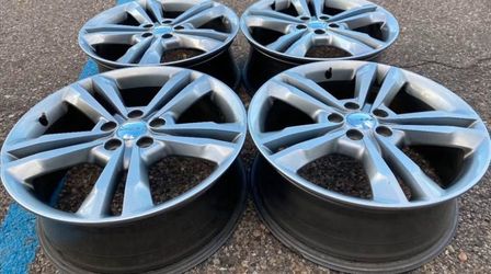 19” DODGE CHARGER ALL WHEEL DRIVE CHRYSLER 300 MAGNUM CHALLENGER AWD RIMS WHEELS SET