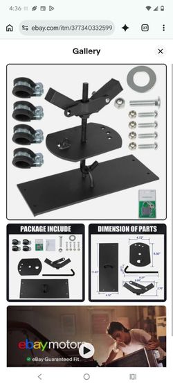 Roof Mount Spare tire holder
