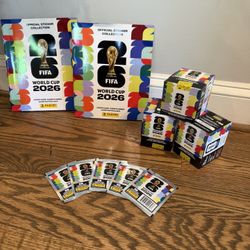 Panini World Cup 2026 50 Sticker Box 