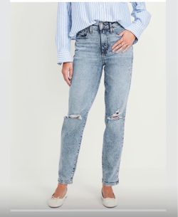 Old navy high wasted OG  straight ankle jeans