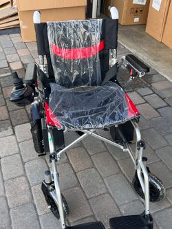 Foldable electric wheelchair 32lbs