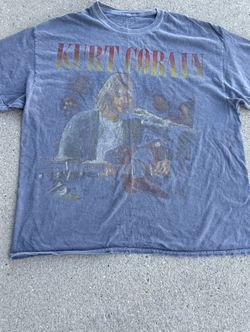 kurt cobain vintage graphic tee