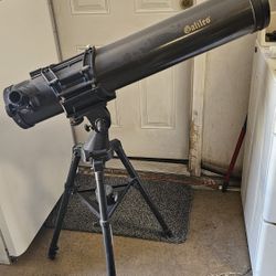 Galileo 900mm x 102mm Newtonian Reflector Telescope & CC-JR Refractor F600 x  50