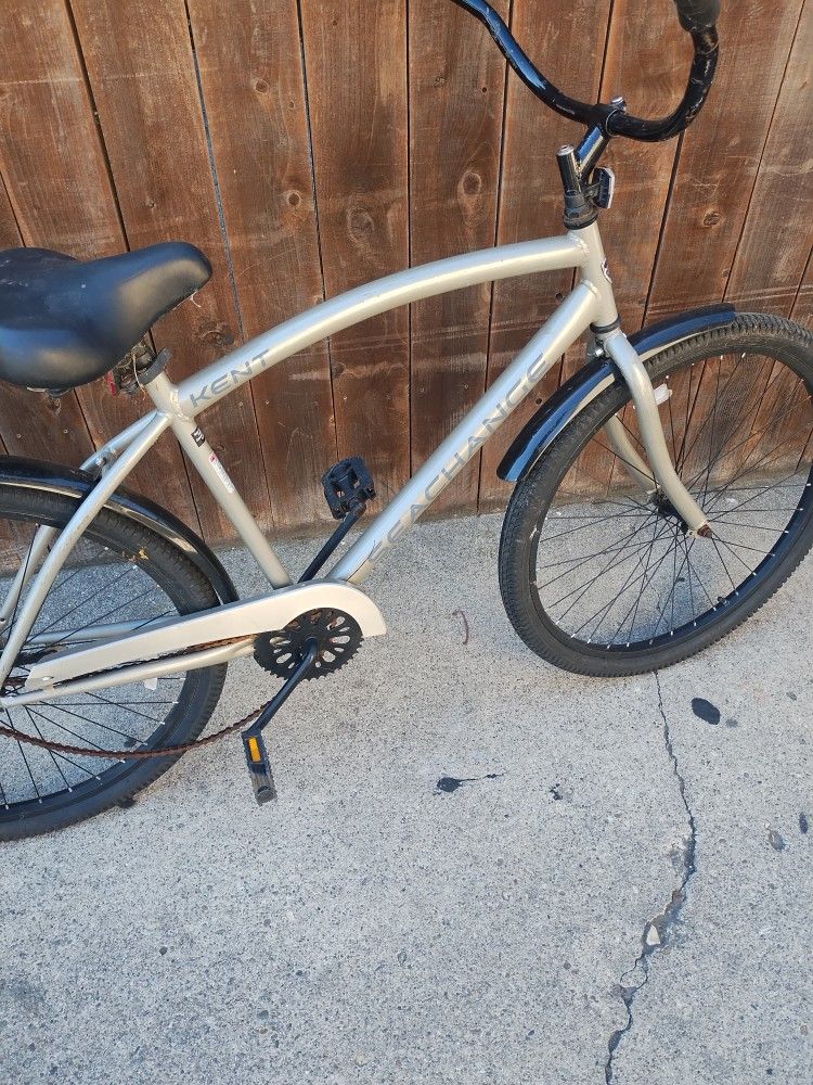 KENT SEACHANGE LARGE STEEL BEACH CRUISER SINGLE SPD BIKE RIDES GREAT π― 8