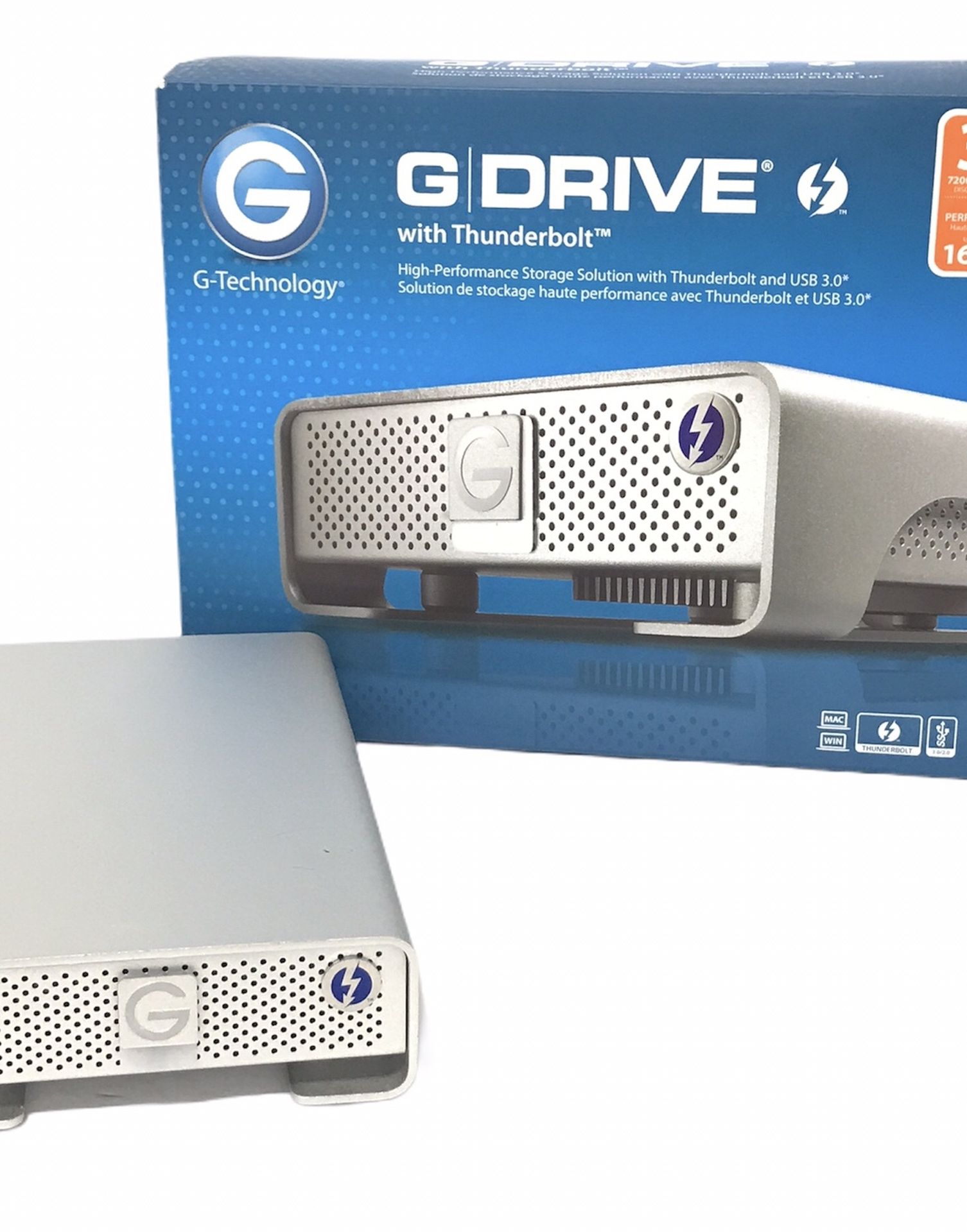 G-Drive With Thunderbolt 3TB External Hard Drive