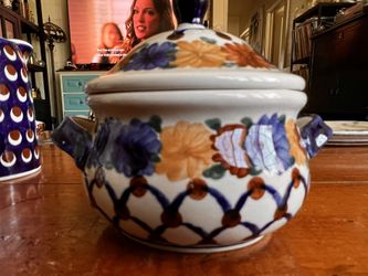 Polish Pottery Soup Tureen