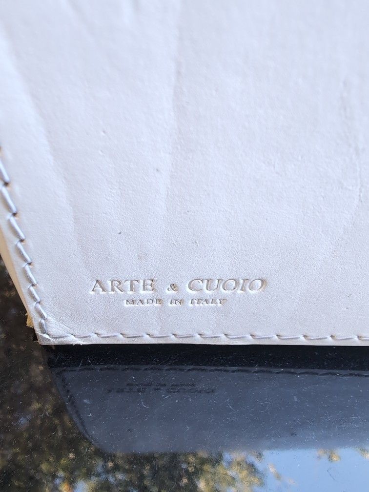 Leather Storage Containers imported from Italy