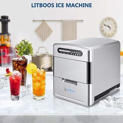 Portable Ice Makers Countertop, 3 Ice Size Nugget Ice Makers,Makes 30  lbs/24 hrs-Ice Cubes Ready in 6 Mins,Compact Electric Mini Ice Maker with  Scoop for Sale in Ontario, CA - OfferUp