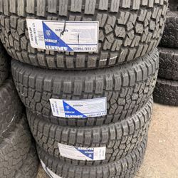 35x12.50r17 Abanta Tires Nuevas Con 50,000 Millas De Garantía Las 4