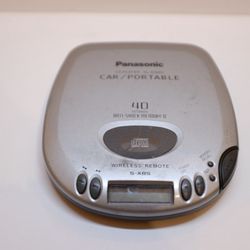 Panasonic S-X85 portable cd player - tested works