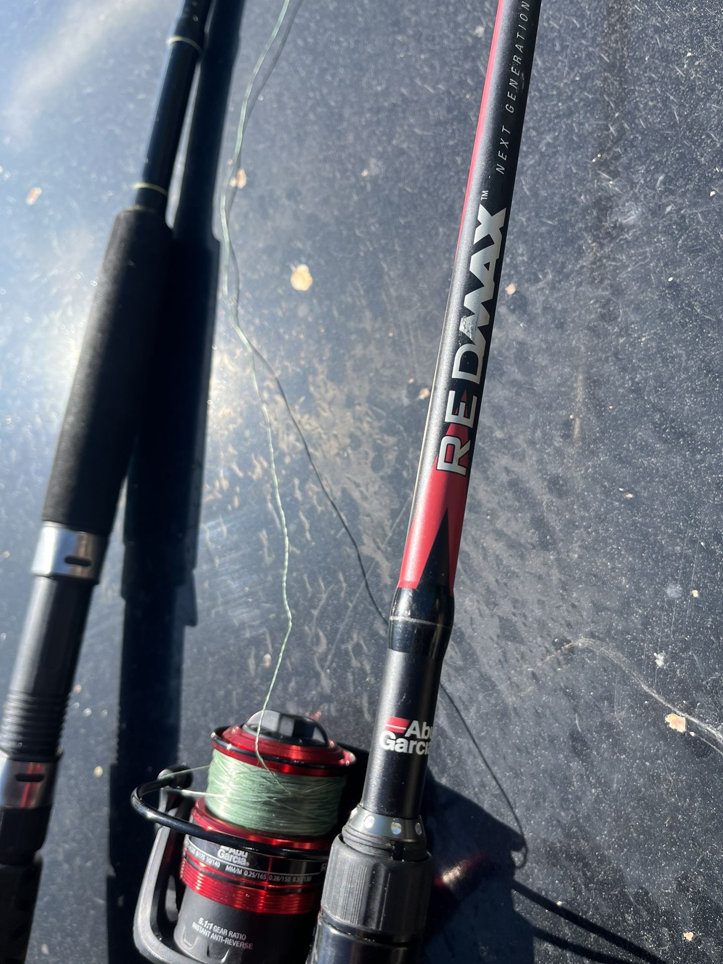 redmax abu garcia and berkley fusion fishing rods