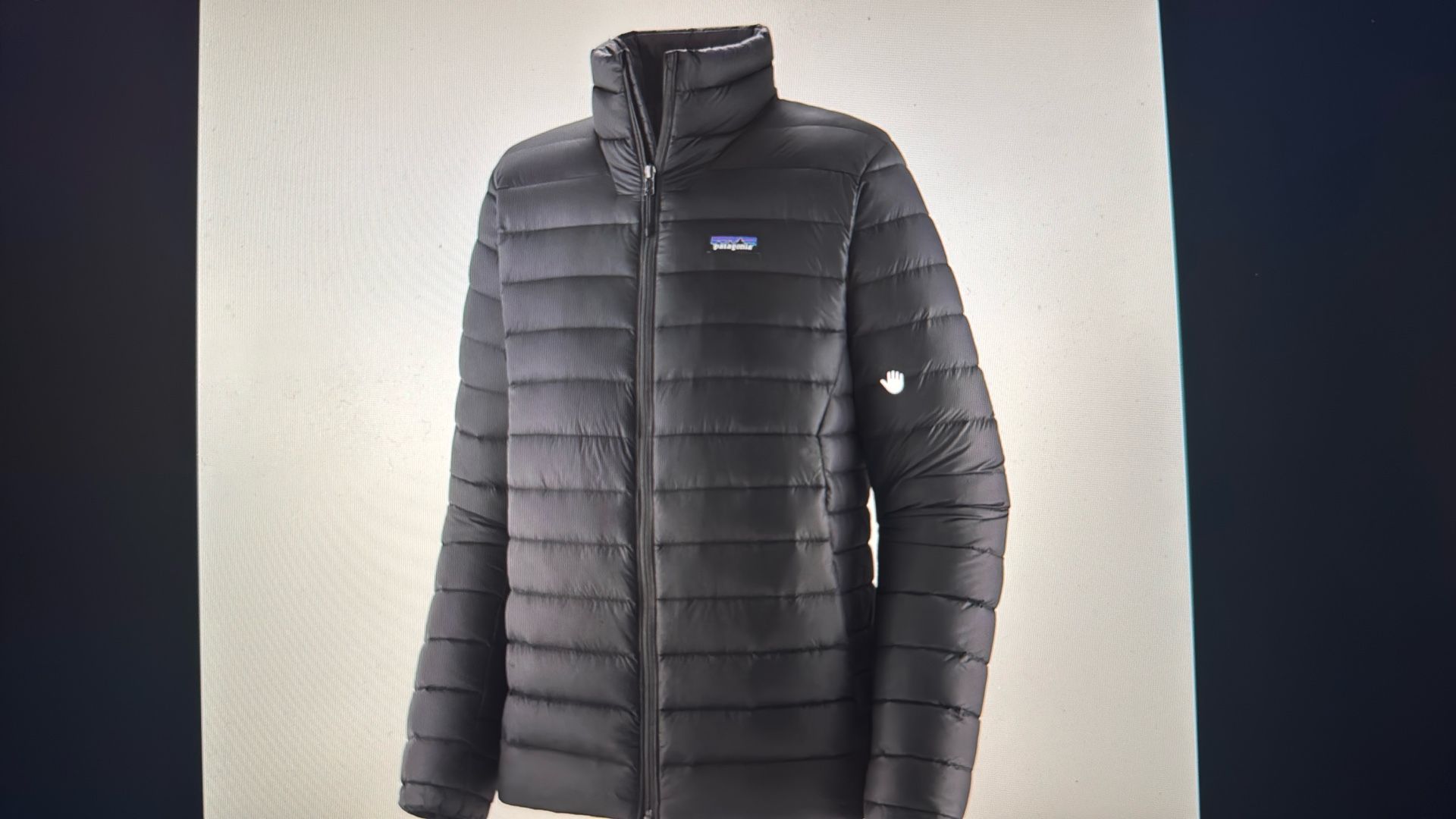 Patagonia Men’s Down Puffer Jacket Medium Black Brand New Puffy