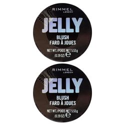2 Pieces Of Rimmel London Jelly Blush, 001 Melon Madness, 0.19 oz