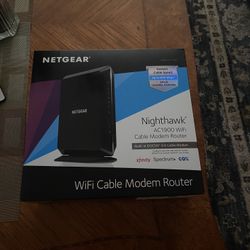 Nighthawk AC1900 Cable Modem Router