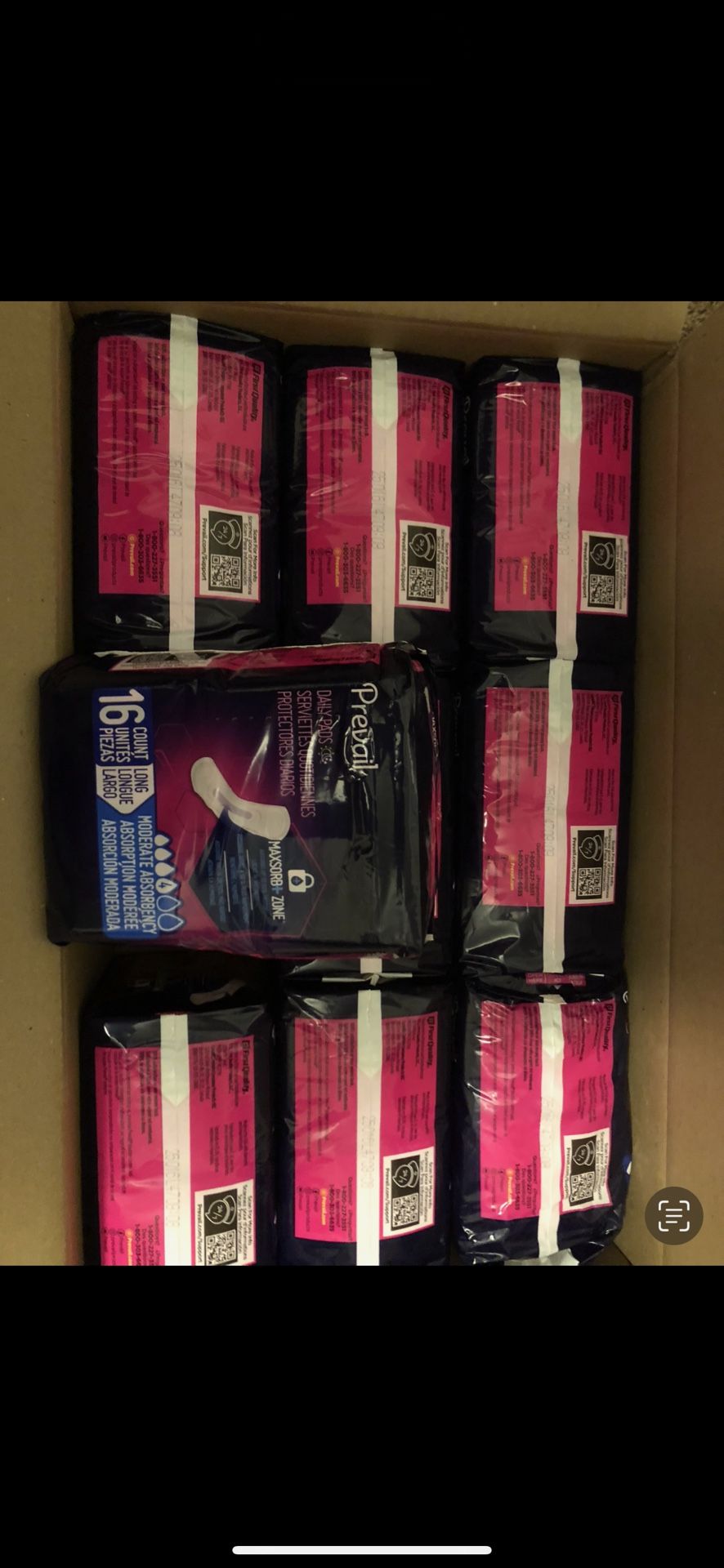PREVAIL BLADDER CONTROL PADS