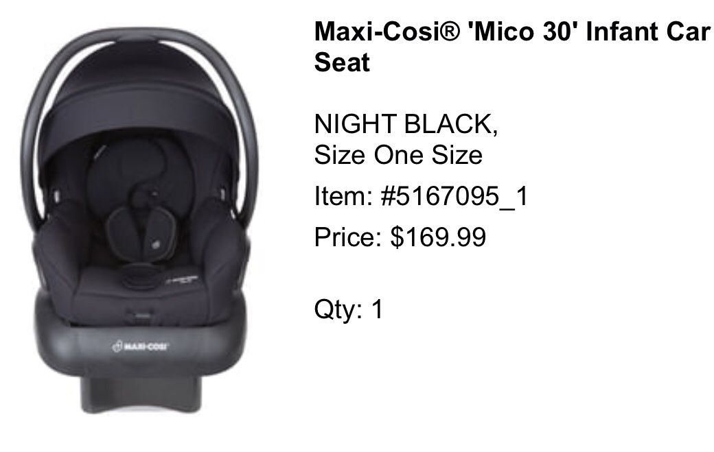 Maxi Cosí ‘mico 30’ infant car seat
