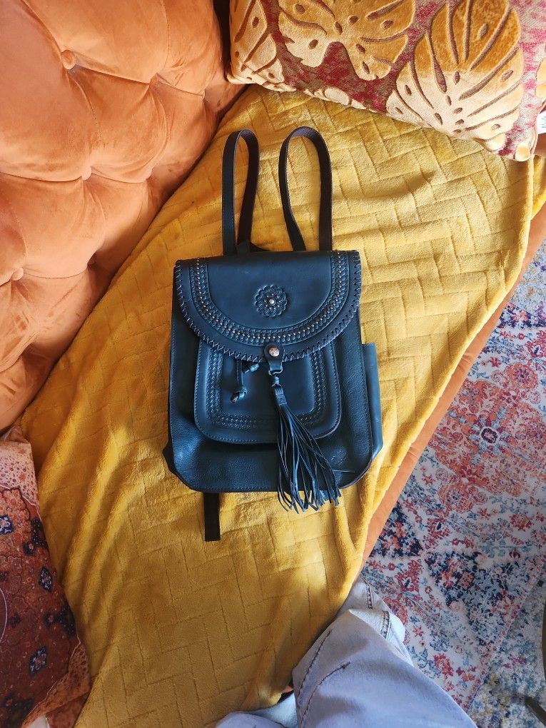 Leather Backpack