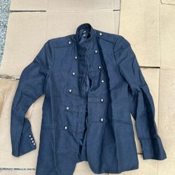 H&M Jacket, casual coat/jacket, men’s size 40R, blue 