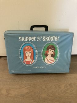 Vintage Skipper And Skooter Doll Case