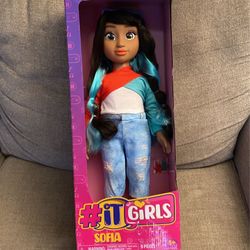 # It Girls Sofia Doll 19 Inches Tall 