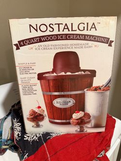 Nostalgia Ice Cream Machine