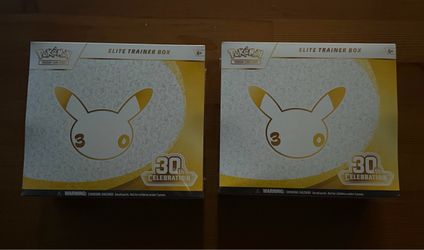 Pokémon TCG 30th Celebration Elite Trainer Box x2