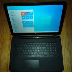 HP 16 Inch Laptop AMD Duo Core 4 GB RAM 250 GB SSD Webcam HDMI Wi-Fi Windows 10