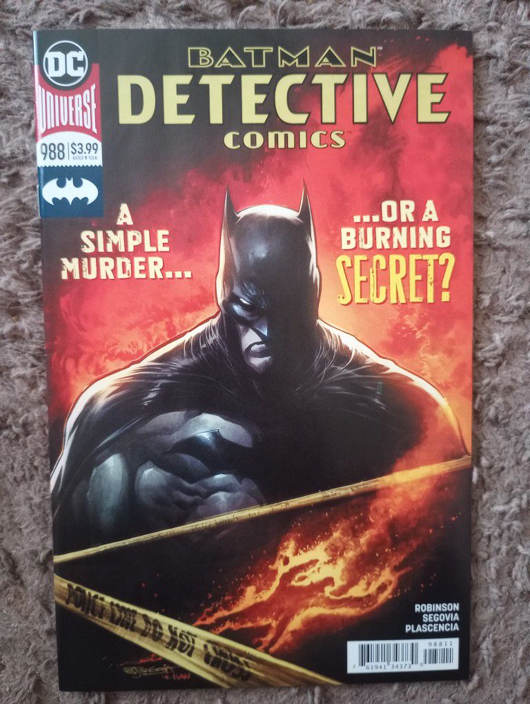 Detective Comics #988. 1st. Lady Firefly.