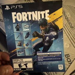 Fortnite bundle code from ps5