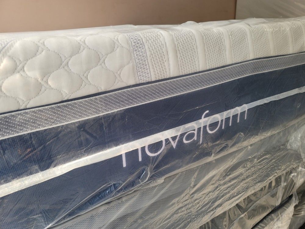 queen novaform mattress for sale