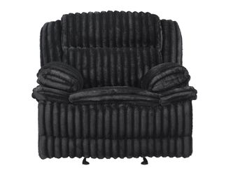 Goodland Black Glider Reclining Chair