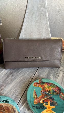 Michael Kors Leather Trifold Wallet