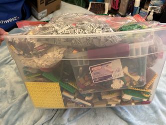 Lego bin sorted bulk