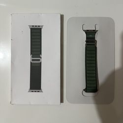 Apple Watch Band - 49mm / Green Alpine Loop Band - $20 obo