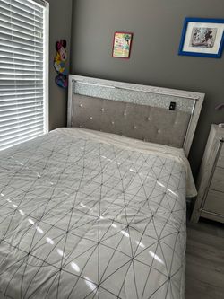 Bed Frame and Dresser