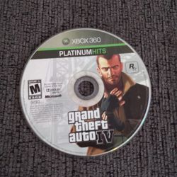 Grand Theft Auto 4 Xbox 360 Preowned 