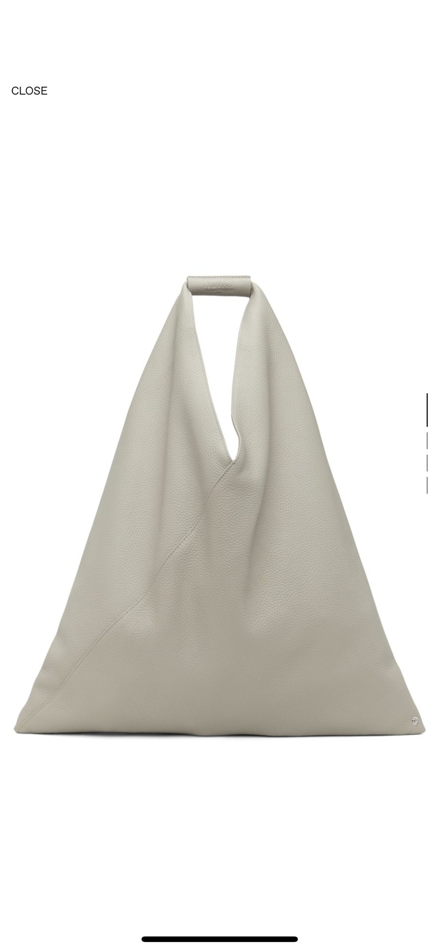 MM6 Maison Margiela Triangles Tote