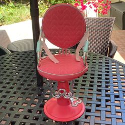 Our Generation Salon Chair and Hair Styling Accessory Set for 18" Dolls