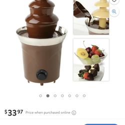 New Chocolate Fountain 