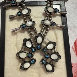 Vintage sterling silver Squashblossom