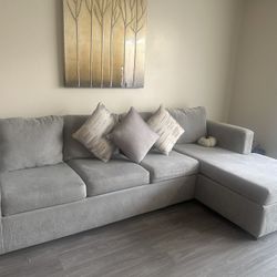 Gray Sectional Sofa